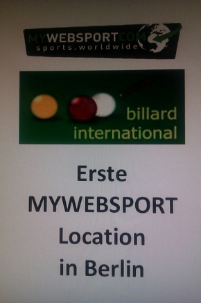 MYWEBSPORT beim BC International in Berlin