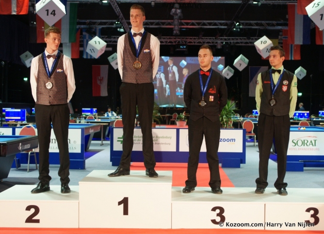 Freie Partie Junioren geht im Holland Finale an Sam van Etten