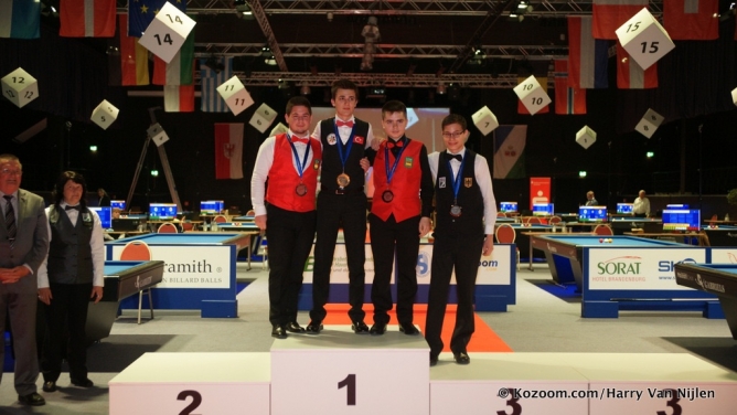 Erneute Medaille im Nachwuchs; Marcel Back gewinnt Bronze