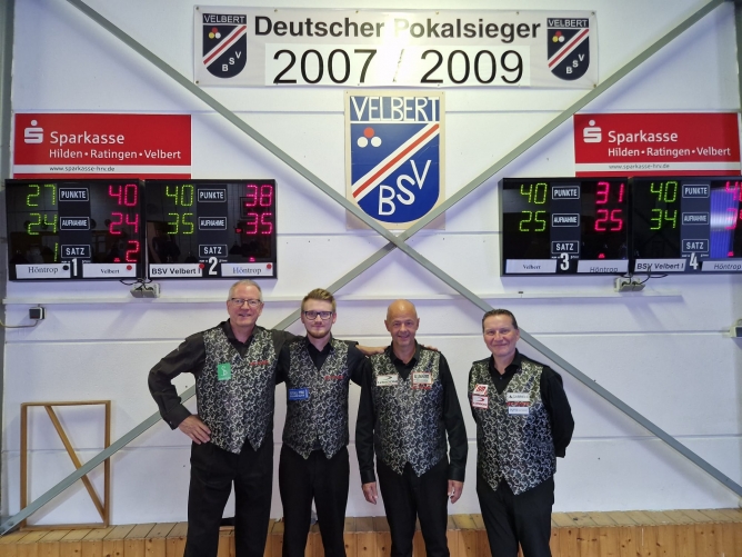 BSV Velbert gewinnt DBU Teampokal 