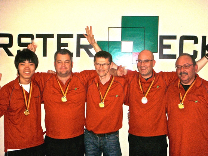 김행직 선수의 Horster-Eck팀, 2011/12 시즌 독일 챔피언 등극